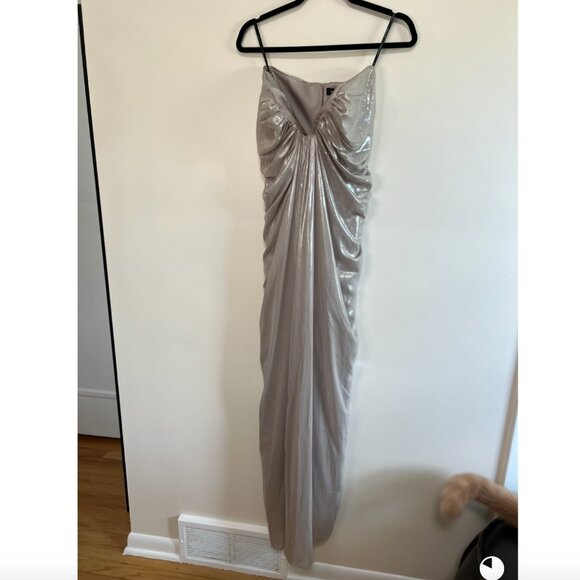 NWT GUESS BY MARCIANO Judy Iridescent Gown dress size 2 - Picture 9 of 9